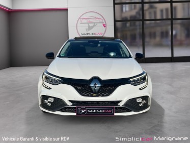 Renault megane iv berline tce 300 edc r.s. trophy blanc nacrÉ suivi renault complet toit ouvrant rs monitor bose camera...