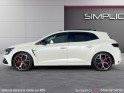 Renault megane iv berline tce 300 edc r.s. trophy blanc nacrÉ suivi renault complet toit ouvrant rs monitor bose camera...