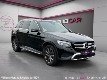 Mercedes glc classe 220 d 9g-tronic 4matic fascination/controle technique vierge/entretiens full mb/toit auvrant/garantie...