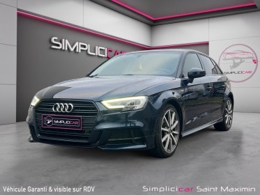 Audi a3 sportback 35 tfsi cod 150 s tronic 7 design luxe occasion simplicicar st-maximin simplicicar simplicibike france