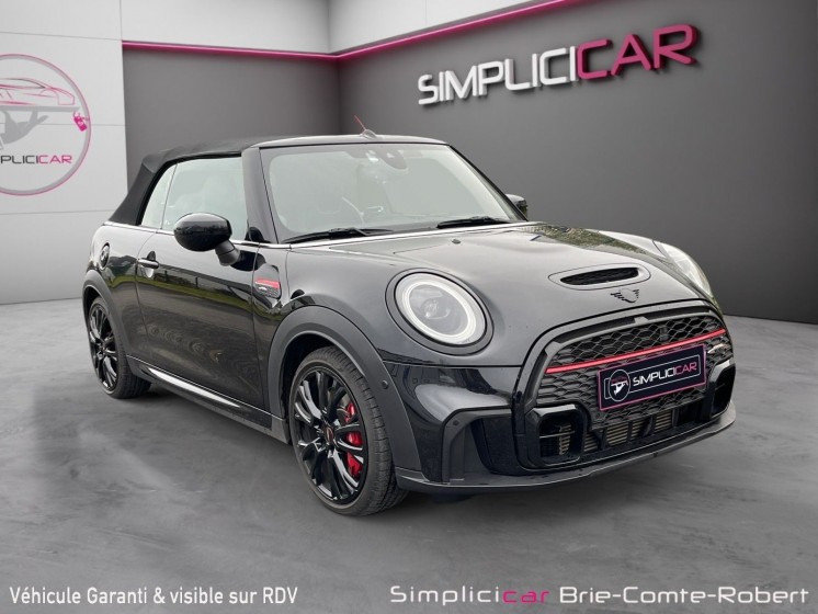 Mini cabriolet f57 lci ii john cooper works 231 ch bva8 edition premium plus - garantie constructeur occasion simplicicar...