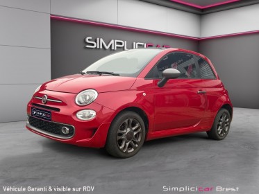 Fiat 500 my17 1.2 69 ch s sport occasion simplicicar brest simplicicar simplicibike france