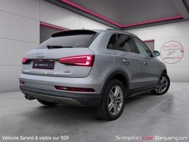 Audi q3 2.0 tdi 150 ch s tronic 7 quattro ambition luxe occasion simplicicar besanÇon simplicicar simplicibike france