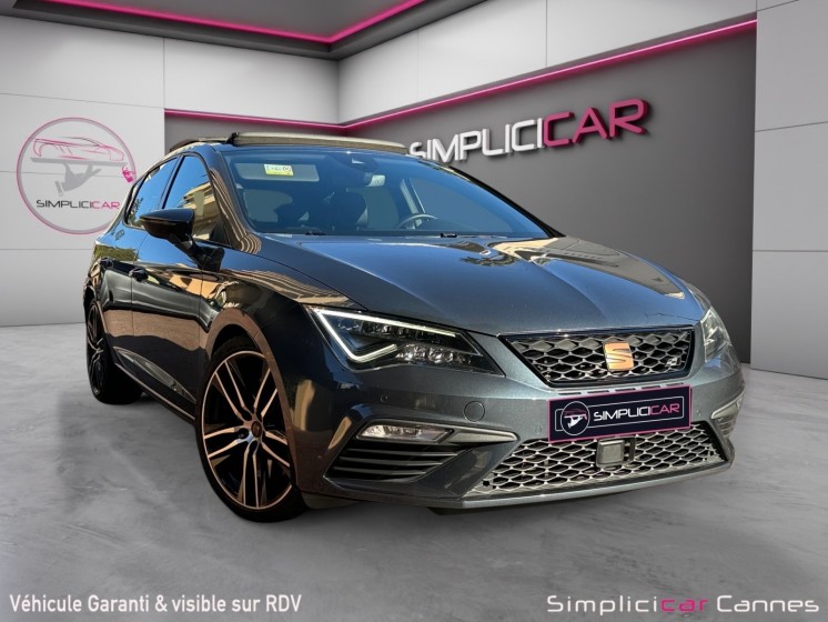 Seat leon 2.0 tsi 290 dsg7 cupra occasion cannes (06) simplicicar simplicibike france