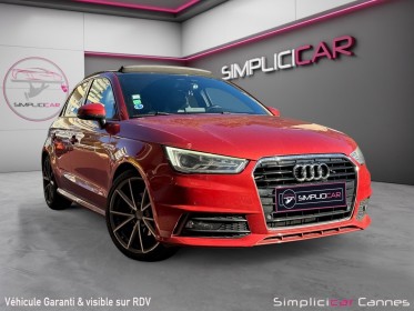 Audi a1 sportback 1.6 tdi 116 s tronic 7 s line occasion cannes (06) simplicicar simplicibike france