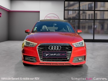 Audi a1 sportback 1.6 tdi 116 s tronic 7 s line occasion cannes (06) simplicicar simplicibike france