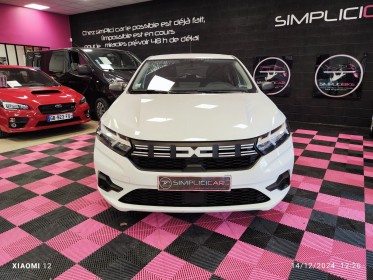 Dacia sandero sce 65 essential garantie un an dont 6 mois constructeur occasion simplicicar amiens  simplicicar simplicibike...