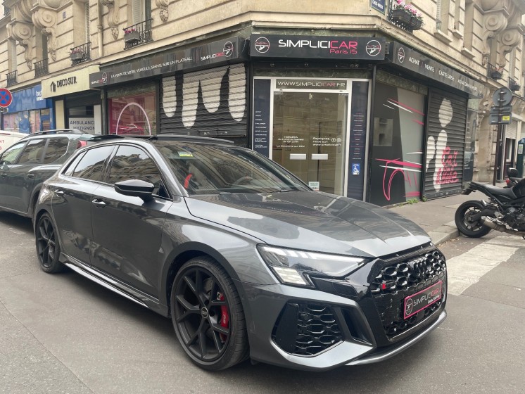 Audi rs3 sportback 2.5 tfsi 400 s tronic 7 quattro occasion paris 15ème (75) simplicicar simplicibike france