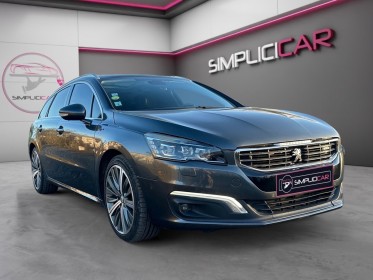 Peugeot 508 sw 2.0 bluehdi 180ch ss eat6 gt full toit pano/sièges chauffants et massants/phares led auto/caméra/hayon...