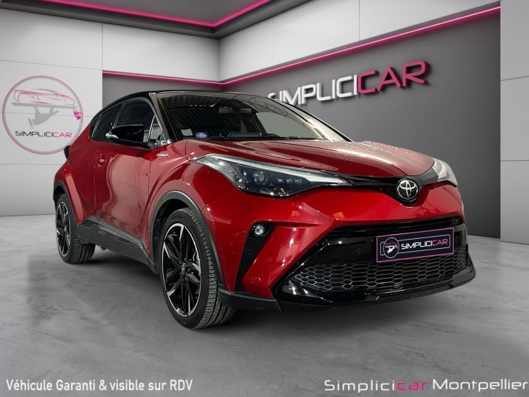 Toyota c-hr hybride my20 2.0l gr-sport siege electrique camera sieges chauffants garantie toyota 03/2031 occasion montpellier...