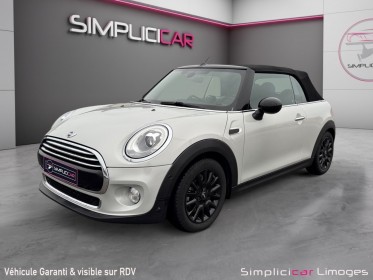 Mini cabriolet f57 cooper d 116 ch finition yours occasion simplicicar limoges  simplicicar simplicibike france