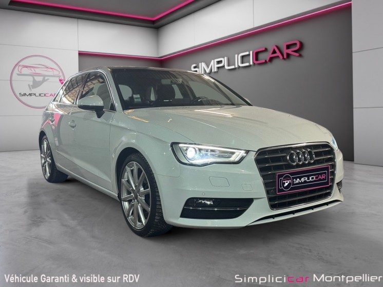 Audi a3 sportback 1.4tfsi cod 150 s tronic 7 design luxe toit ouvrant camÉra de recul occasion montpellier (34) simplicicar...