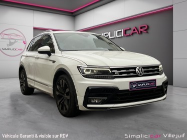 Volkswagen tiguan r-line caméra de recul toit ouvrant garantie 12 mois occasion simplicicar villejuif  simplicicar...