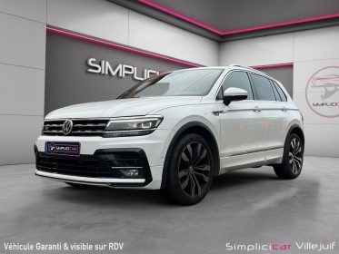 Volkswagen tiguan r-line caméra de recul toit ouvrant garantie 12 mois occasion simplicicar villejuif  simplicicar...