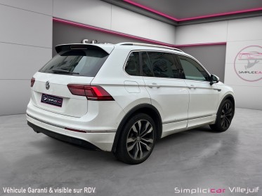 Volkswagen tiguan r-line caméra de recul toit ouvrant garantie 12 mois occasion simplicicar villejuif  simplicicar...