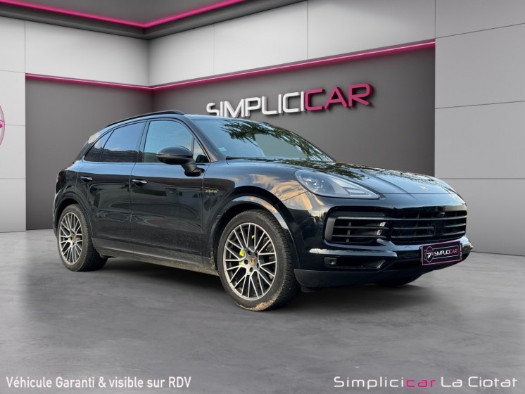 Porsche cayenne e-hybrid 3.0 v6 462 ch tiptronic bva platinum edition occasion simplicicar la ciotat simplicicar simplicibike...