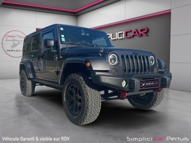 Jeep wrangler v6 3.6 pentastar 284 unlimited backcountry a occasion simplicicar pertuis  simplicicar simplicibike france