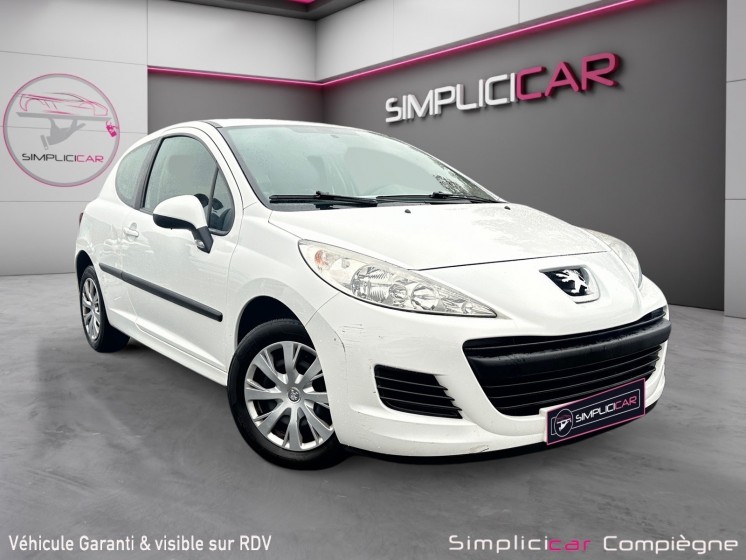 Peugeot 207 affaire 1.4 hdi 70ch - 5 places - premiere main - petit budget occasion simplicicar compiegne simplicicar...