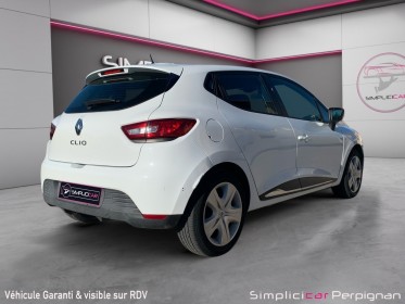 Renault clio iv 1.2 16v 75 zen - bluetooth, gps, régulateur - garantie 12 mois occasion simplicicar perpignan  simplicicar...