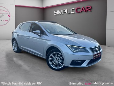 Seat leon 2.0 tdi 150 dsg6 xcellence garantie 12 mois toit ouvrant / camera / boite auto / chargeur induc occasion...