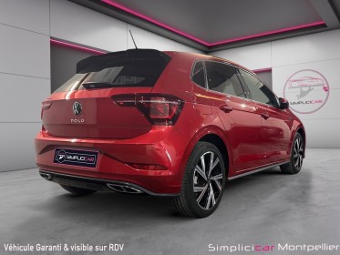 Volkswagen polo 110ch 1.0l tsi r-line dsg7  garantie constructeur toit ouvrant apple carplay occasion montpellier (34)...