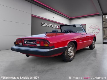 Alfa romeo spider 2 places 1.6 109ch le printemps arrive  avec ce magnifique cabriolet occasion avignon (84) simplicicar...