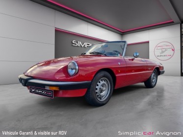 Alfa romeo spider 2 places 1.6 109ch le printemps arrive  avec ce magnifique cabriolet occasion avignon (84) simplicicar...