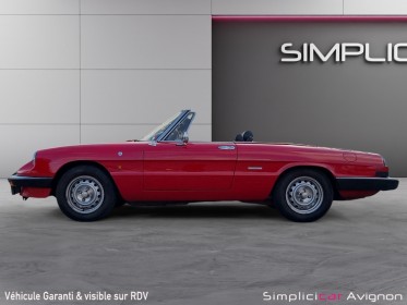 Alfa romeo spider 2 places 1.6 109ch le printemps arrive  avec ce magnifique cabriolet occasion avignon (84) simplicicar...