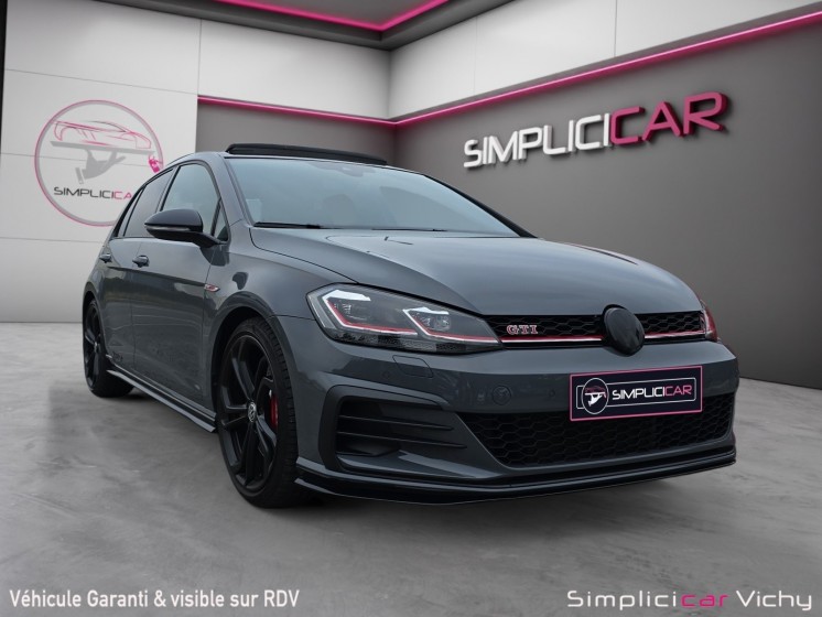 Volkswagen golf 2.0 tsi 290 dsg7 gti tcr toit ouvrant garantie 12 mois occasion simplicicar vichy simplicicar simplicibike...