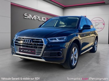 Audi q5 q5 2.0 tdi 190 s tronic 7 quattro design luxe - toit panoramique, caméra de recul, gps - garantie 12 mois occasion...