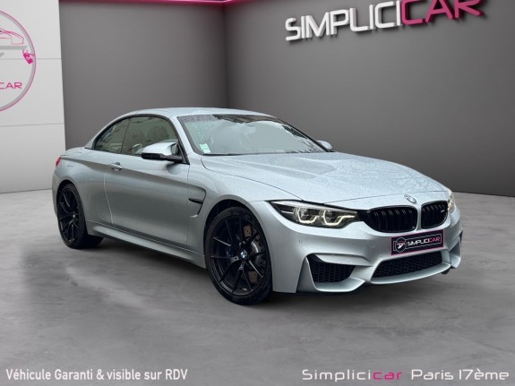 Bmw m4 cabriolet f83 lci2 450 ch m dkg7 pack competition / garantie 2027 / siÈges Électriques / carplay occasion paris...