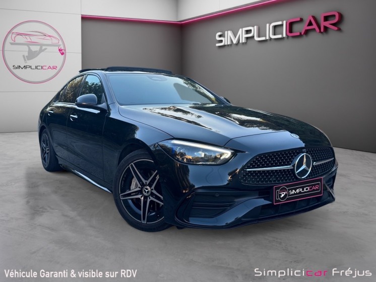 Mercedes classe c 220 d 9g-tronic amg line occasion simplicicar frejus  simplicicar simplicibike france