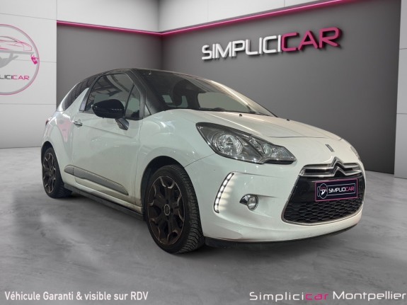 Citroen ds3 e-hdi 90 airdream so chic bmp6 courroie neuve occasion montpellier (34) simplicicar simplicibike france