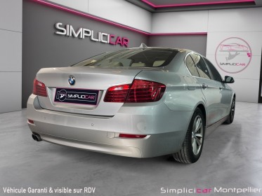 Bmw serie 5 f10 lci 518d 150ch luxury toit ouvrant suivi bmw garantie 12 mois occasion montpellier (34) simplicicar...