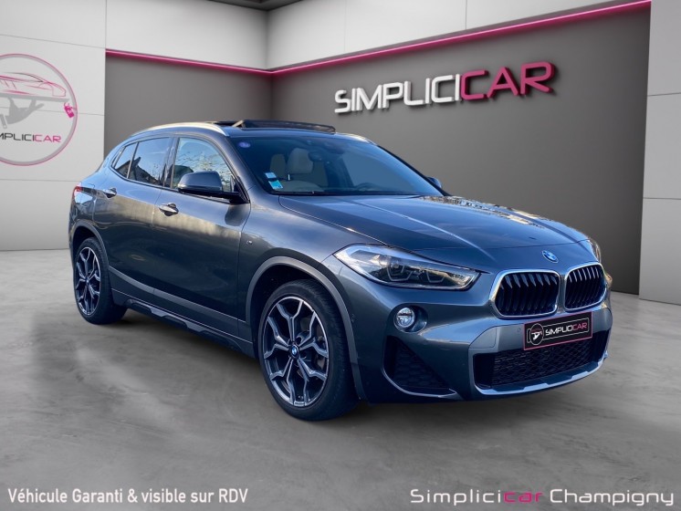 Bmw x2 f39 m sport sdrive 18i 140 ch full options  harman kardon/affichage tete haute/cuir occasion champigny-sur-marne (94)...