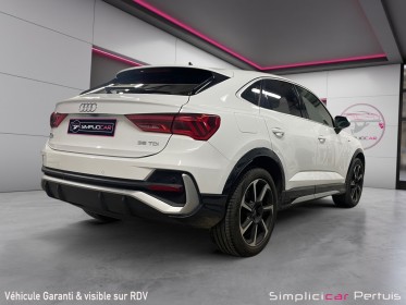 Audi q3 sportback 35 tdi 150 ch s tronic 7 s line ext camera recul / attelage retractable garantie 12 mois occasion...