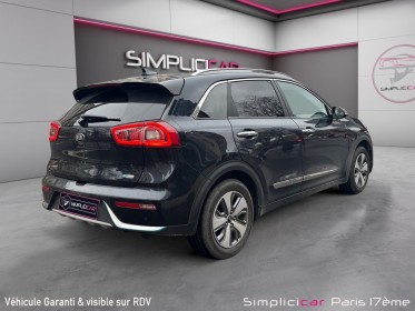 Kia niro 1.6 gdi hybride rechargeable 141 ch dct6 design occasion paris 17ème (75)(porte maillot) simplicicar simplicibike...