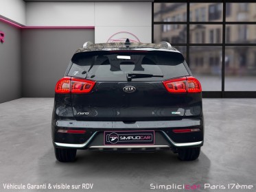 Kia niro 1.6 gdi hybride rechargeable 141 ch dct6 design occasion paris 17ème (75)(porte maillot) simplicicar simplicibike...