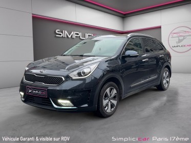 Kia niro 1.6 gdi hybride rechargeable 141 ch dct6 design occasion paris 17ème (75)(porte maillot) simplicicar simplicibike...