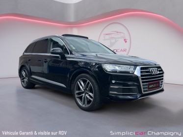 Audi q7 q7 3.0 v6 tdi 272 cv quattro 7 places avus - toit ouvrant - bose - jantes rs - full options occasion...