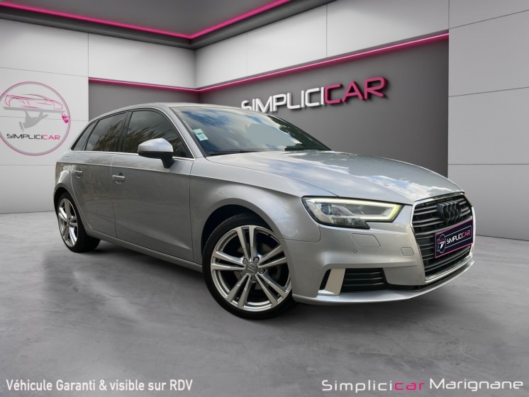 Audi a3 sportback 1.5 tfsi cod 150 s tronic 7 s line garantie 12 mois/entretient audi/camera recul/regul occasion simplicicar...