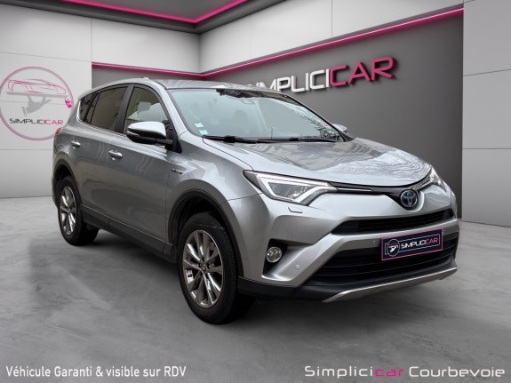 Toyota rav4 hybride 197ch 2wd dynamic garantie 12 mois caméra de recul sièges chauffants-ventilés volant chauffant......