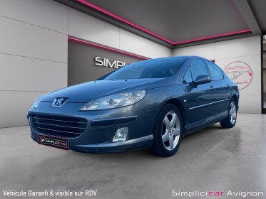 Peugeot 407 2.0 hdi 16v signature fap a occasion avignon (84) simplicicar simplicibike france