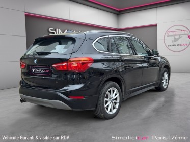 Bmw x1 f48 sdrive 16d 116 ch lounge occasion paris 17ème (75)(porte maillot) simplicicar simplicibike france