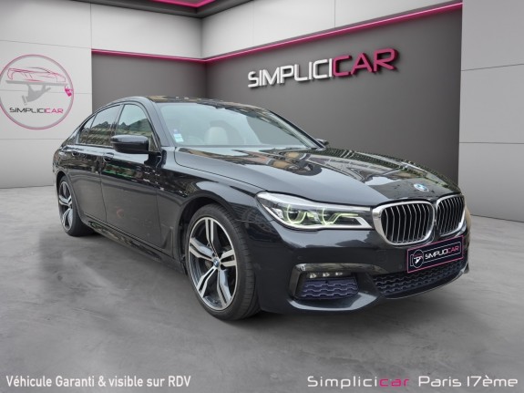 Bmw serie 7 g11/g12 740i 326 ch m sport a occasion paris 17ème (75)(porte maillot) simplicicar simplicibike france