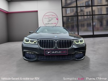 Bmw serie 7 g11/g12 740i 326 ch m sport a occasion paris 17ème (75)(porte maillot) simplicicar simplicibike france