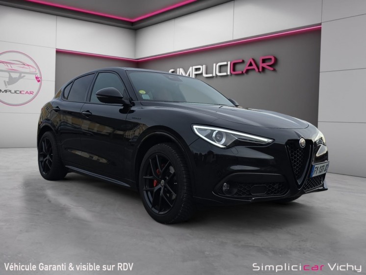 Alfa romeo stelvio my21 2.2 210 ch q4 at8 veloce full cuir attelage electrique garantie 12 mois occasion simplicicar vichy...