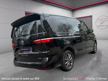 Volkswagen multivan long 1.4 ehybrid 218 dsg6 style occasion paris 17ème (75)(porte maillot) simplicicar simplicibike france