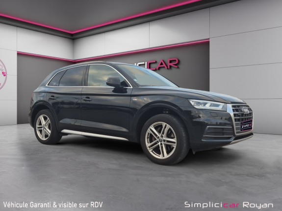 Audi q5 q5 2.0 tdi 190 s tronic 7 quattro s line garantie 1 ans occasion simplicicar royan simplicicar simplicibike france