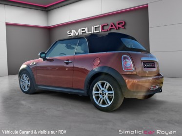 Mini cooper d cabriolet pack chili garantie 1 ans occasion simplicicar royan simplicicar simplicibike france